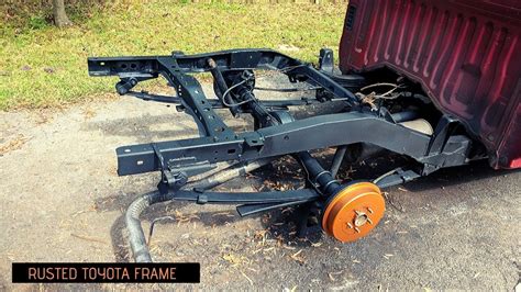 Toyota Frame Replacement Program Frame Down Rebuild