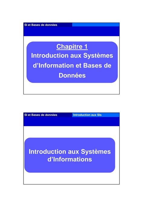 SOLUTION Chapitre 1 Notion Base De Donn Es Studypool