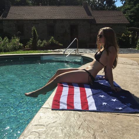 Relaxing Poolside Porn Pic