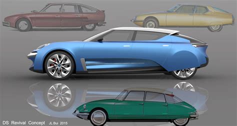 Citroen Ds Revival Concept Car By Jean Louis Bui Tuvie