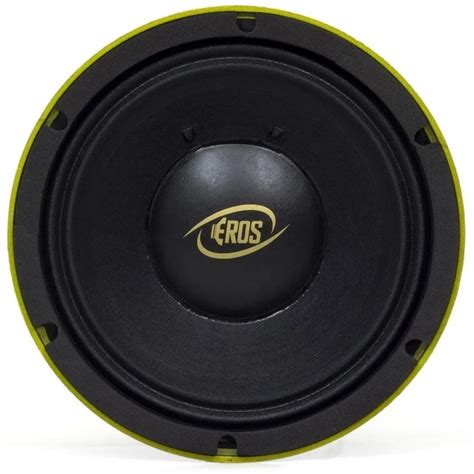 Eros Alto Falante Woofer E Pro W Rms M Dio Ohms Polegadas No