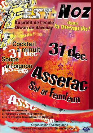 Fest Noz à Assérac le 31 décembre 2017 Tamm Kreiz