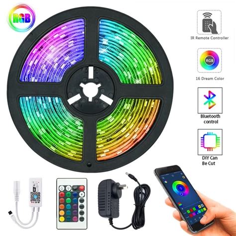 Buy Colorrgb Smart Wifi Led Strip Lights Works With Alexa Google