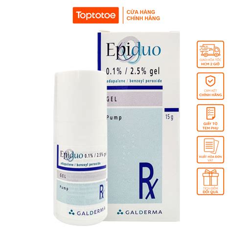 Epiduo Gel Pump Adapalene Benzoyl Peroxide Skin Siena