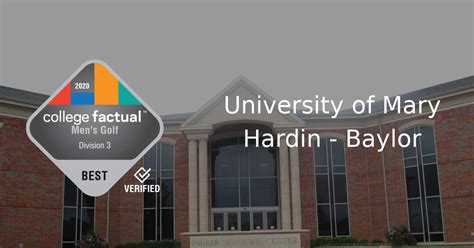 University of Mary Hardin - Baylor Archives - College Factual