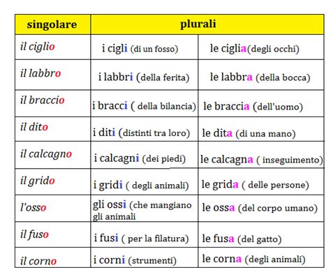 Pin Di Jab Su Aaa Italian Nouns Nomi Attivit Di Scrittura Imparare