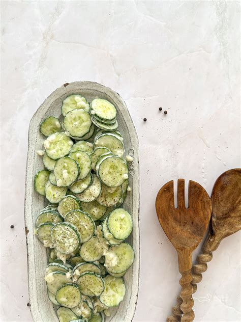 Cucumber Ranch Salad Recipe