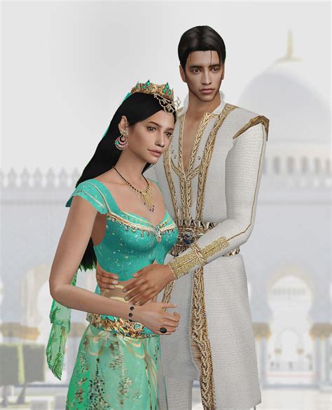 HoangLap S Sims Aladdin Costume EA Recolor Mesh Edit