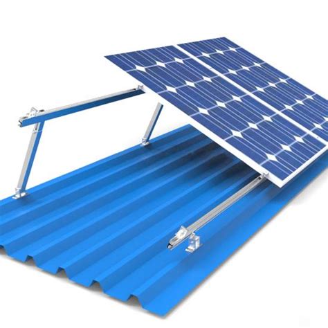 Diy Adjustable Solar Panel Tilt Mounting Bracket For Flat Rooftop