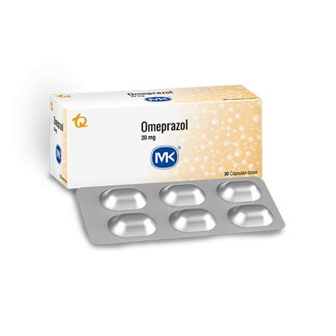 OMEPRAZOL 20 MG MK CAJA X 30 CAPS Farma Chex