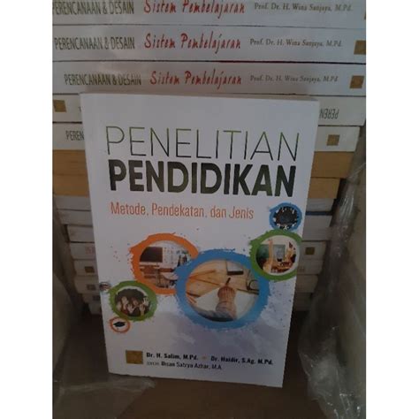 Jual Penelitian Pendidikan Metode Pendekatan Dan Jenis Prenada