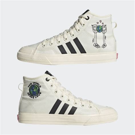 adidas Nizza Hi RF x André Saraiva Shoes White adidas Belgium