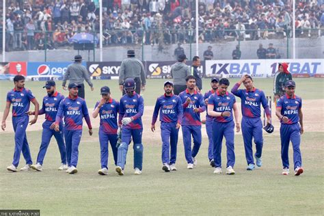 Nepal squad announced for Asia Cup