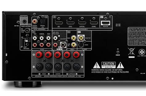 Ampli Home Cinéma Denon Avr 1612 Noir Avr1612 3456943 Darty