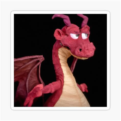 The Dragon From Shrek Sticker For Sale By Android 27 Redbubble