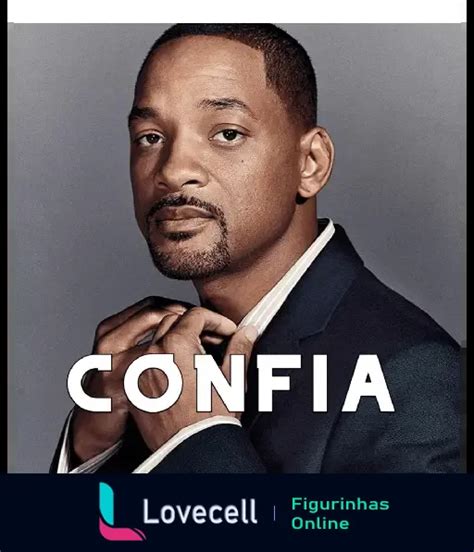 Figurinha Confia Will Smith Para WhatsApp Lovecell