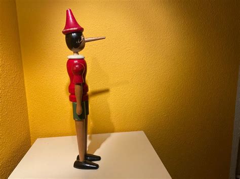 Pinocchio Holz Figur Gelenkig Cm Kaufen Auf Ricardo