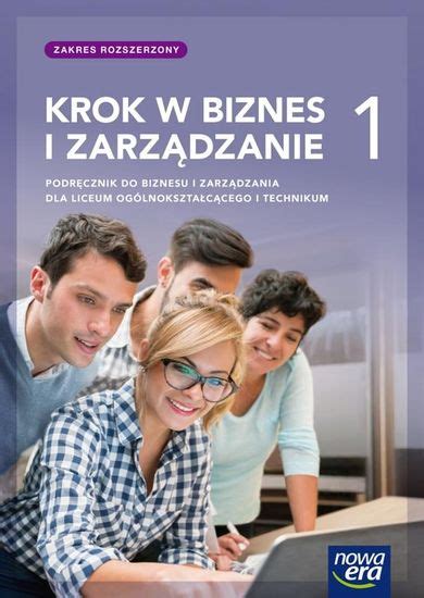 Biznes i zarządzanie LO 1 Krok w biznes Podręcznik smyk