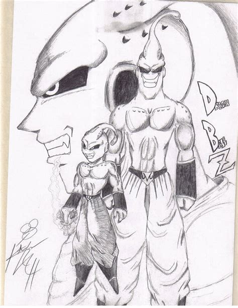 3 Forms of Majin Buu by KronoTrigger on DeviantArt