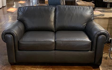 Flexsteel Carson Customizable Loveseat With Rolled Arms Howell