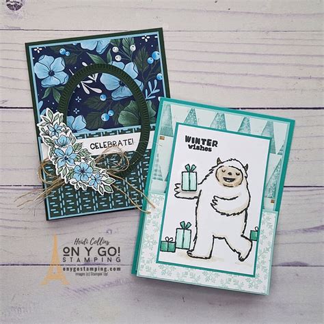 Easy Double Easel Fun Fold Card ON Y GO STAMPING