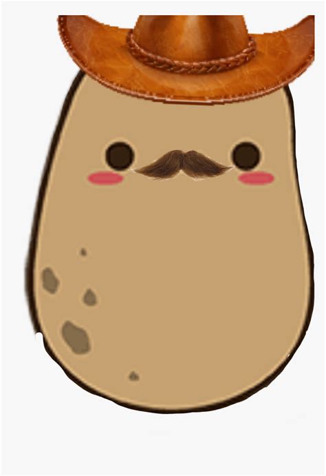 #kawaii #kartoffel - Potato Sticker, HD Png Download , Transparent Png ...