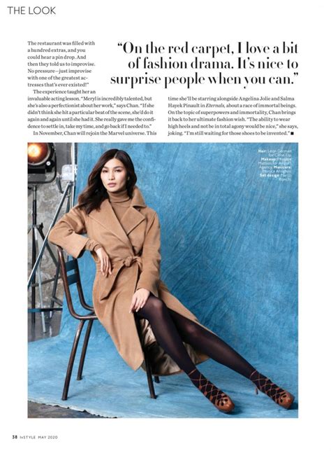 Gemma Chan Covers Instyle Magazine May 2020 Issue Fashion And Lifestyle