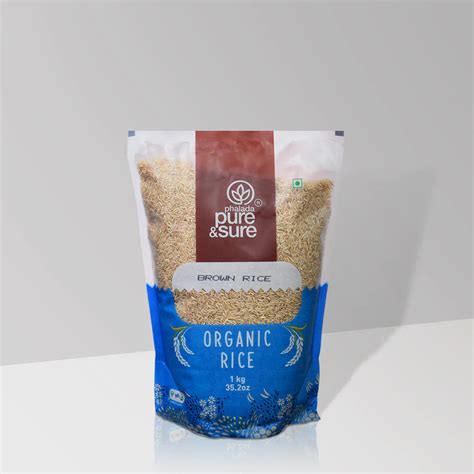 Pure And Sure Organic Brown Rice 1kg