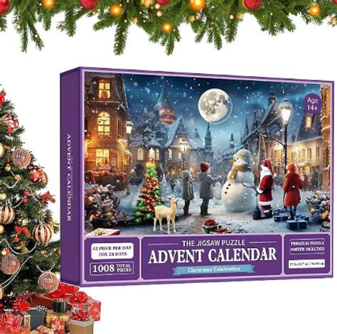 Adventskalender Weihnachtspuzzle Weihnachten Adventskalender