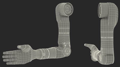 Deka Bionic Arm 3D Model 59 3ds Blend C4d Fbx Max Ma Lxo Obj