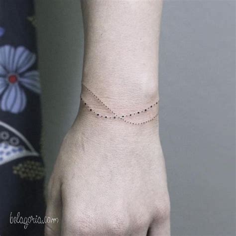 Tatuajes De Pulseras En La Mu Eca Muy Finos Para Chicas Wrist