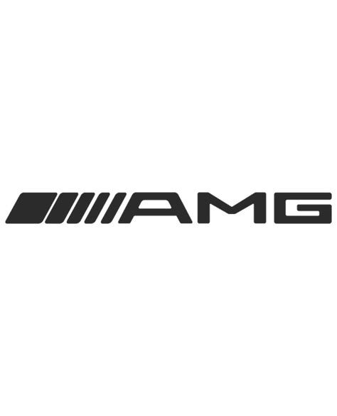 Sticker Autocollant AMG Mercedes Logo 2015