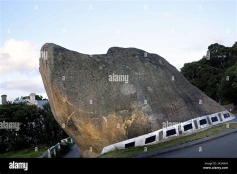 Dog Rock Natural Granite Stone Formation Of A Dogs Head Albany