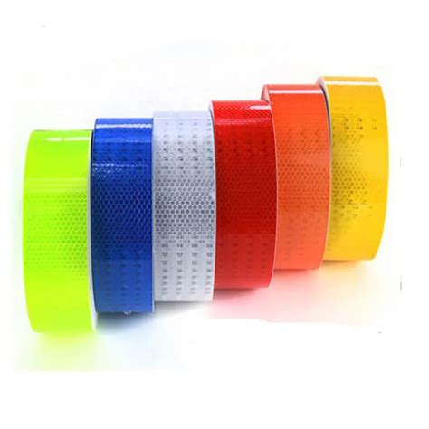 high visibility 5cm*40m reflective strip safety reflective material warning reflective tape ...