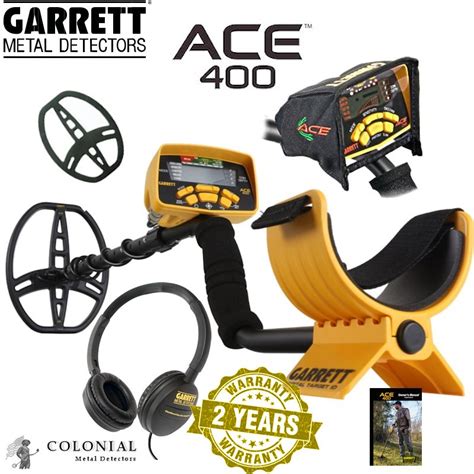 Garrett ACE 400 Metal Detector | Colonial Metal Detectors