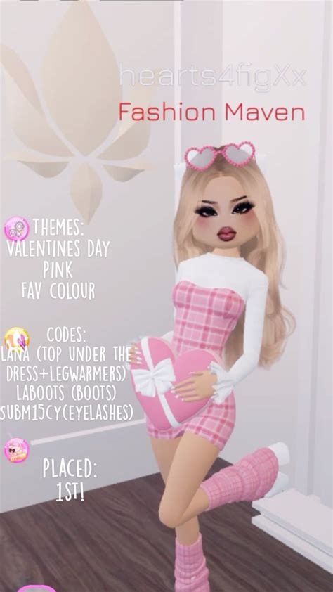 Dress To Impress Idea Pink Valentines Day Vibes In 2024 Dress To