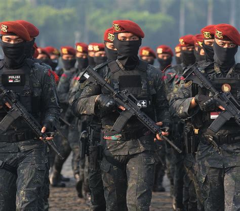 FOTO Ribuan Personel TNI Polri Siap Amankan KTT ASEAN Di Jakarta