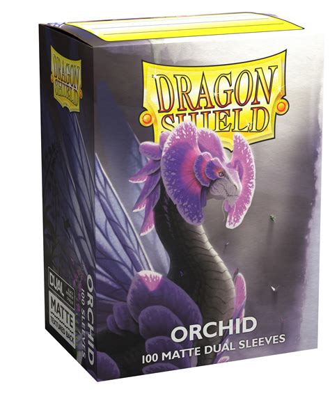 Dragon Shield Dual Matte Standard Sleeves Orchid 100 Pack Dragon