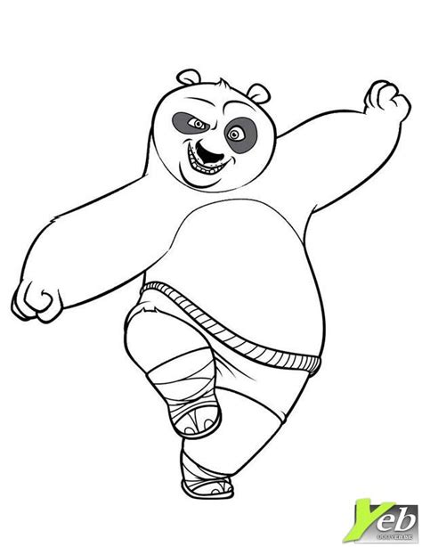 Dessins Gratuits Colorier Coloriage Kung Fu Panda Imprimer