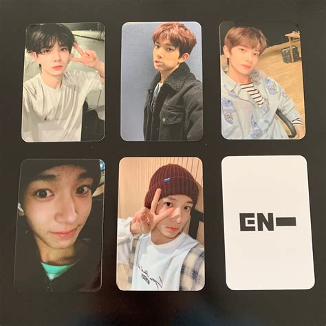 Enhypen Unofficial Photocard Set 5pcs Etsy