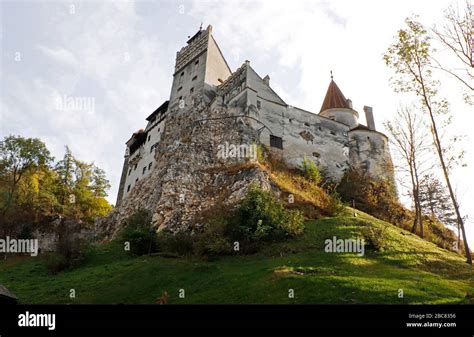 Bran Castle Known As Dracula Castle Bran Transylvania Romania Stock