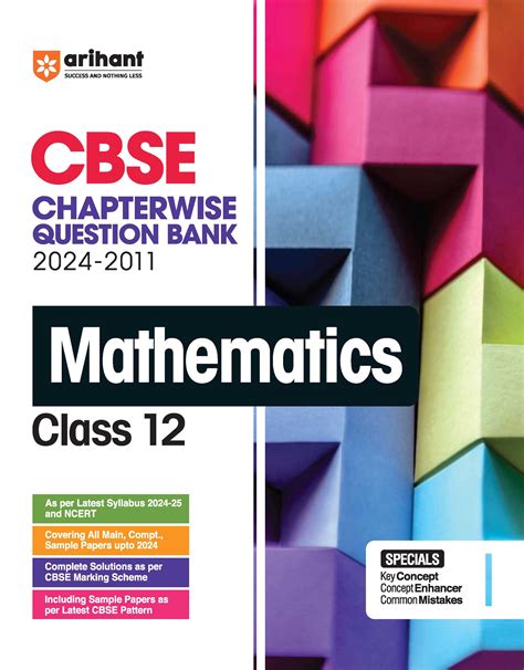 Arihant S CBSE Chapterwise Question Bank Mathematics For Class 12th