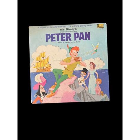 Media Walt Disneys Story And Songs From Peter Pan Disneyland Records