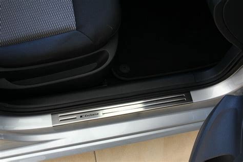 Inox Totale Exclusivit Seuils De Porte Convient Pour Vw Polo R C