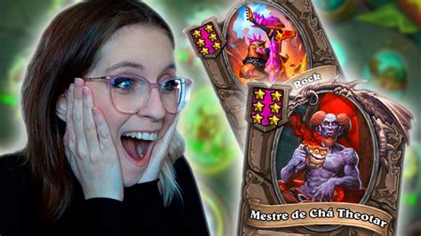 A VOLTA DO CHÁ Aranna Hearthstone Campos de Batalha YouTube