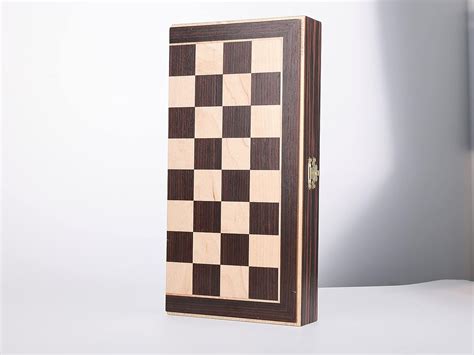 Peradix Jeu d échecs Echiquier en Bois Magnétiques Echec avec Double