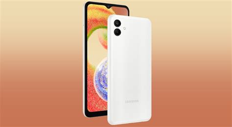 Samsung Galaxy A04 características ficha técnica y precio