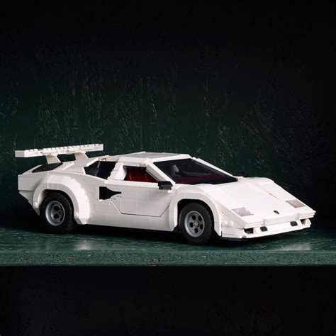 Lego Icons Lamborghini Countach Quattrovalvole Visual Tour