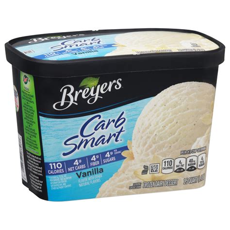 Breyer S Carb Smart Vanilla Frozen Dairy Dessert Oz Shipt