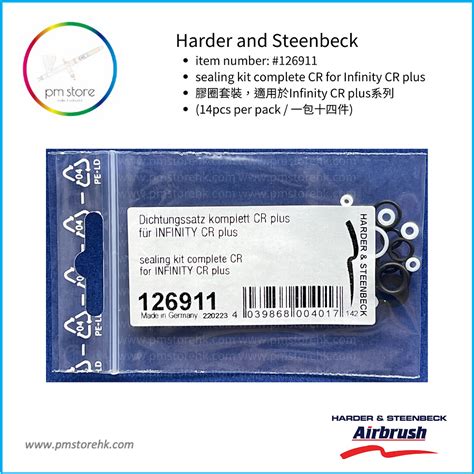 Harder Steenbeck Sealing Kit Complete Cr Infinity Hs